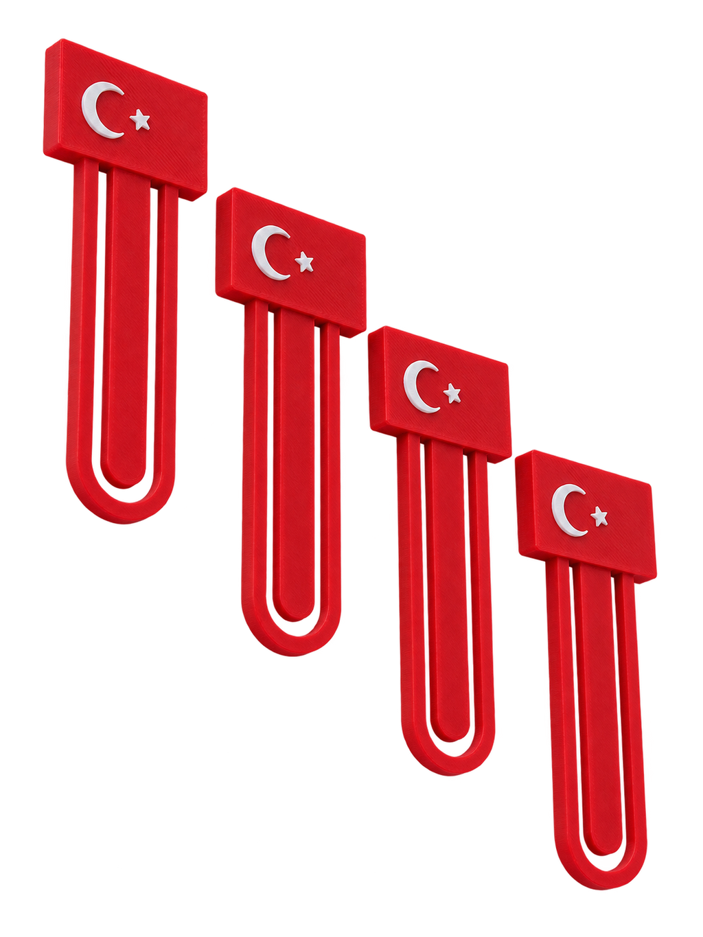 Türk Bayraklı Kitap Ayracı