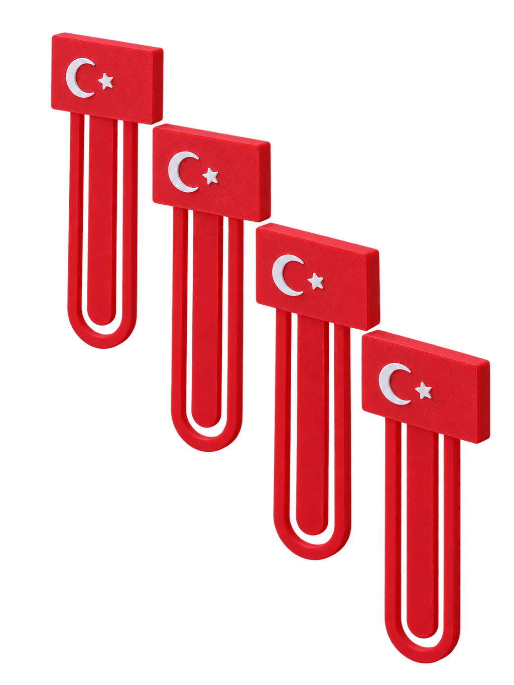 Türk Bayraklı Kitap Ayracı