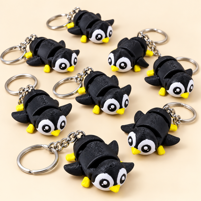 Penguen Anahtarlık
