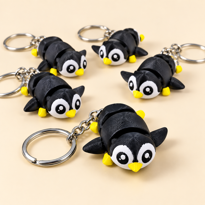 Penguen Anahtarlık