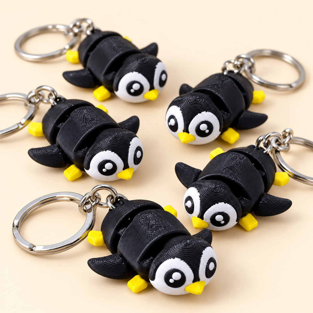Penguen Anahtarlık