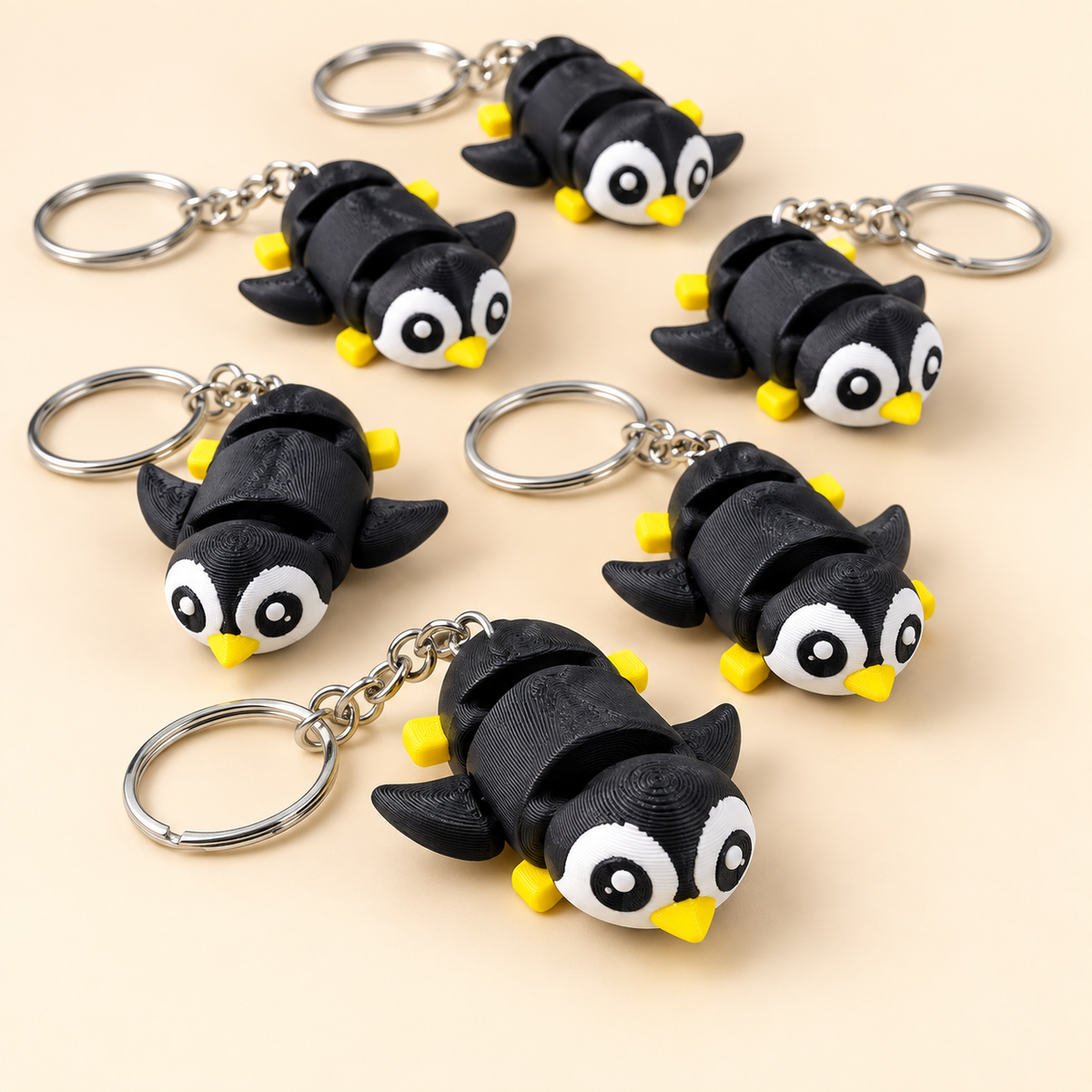 Penguen Anahtarlık