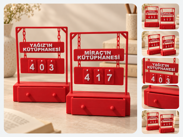 Kütüphane Sayacı