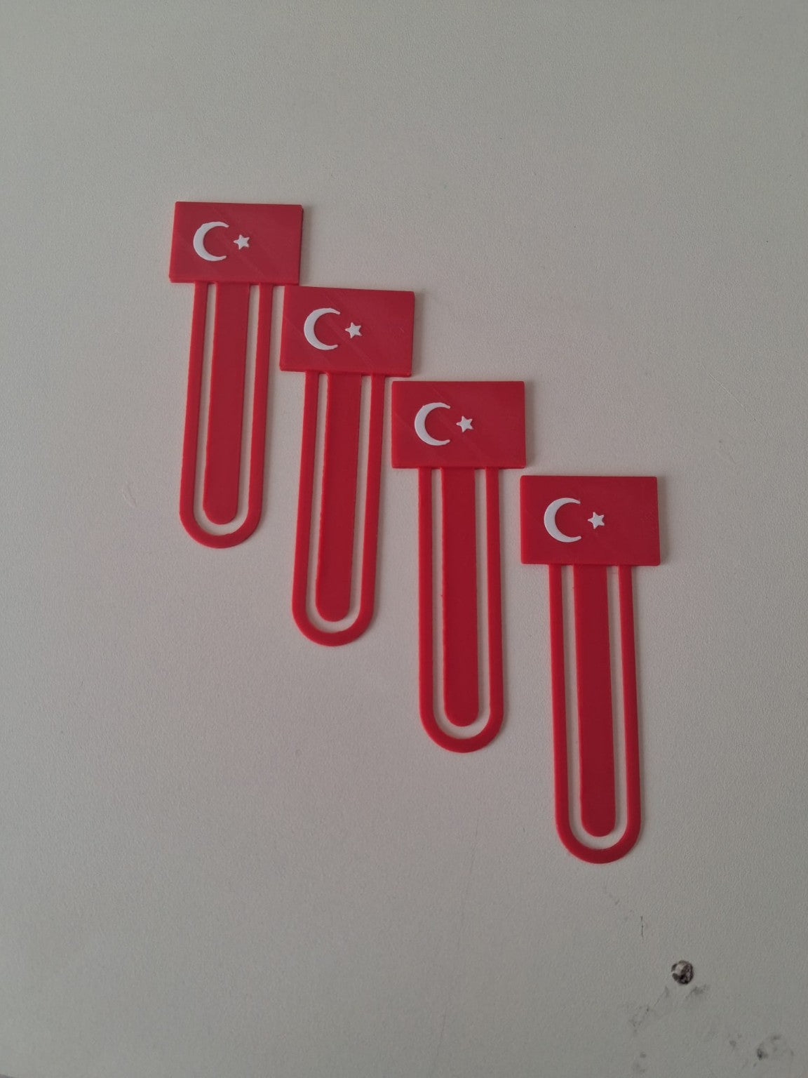 Türk Bayraklı Kitap Ayracı